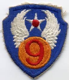 Patch - 9th Air Force